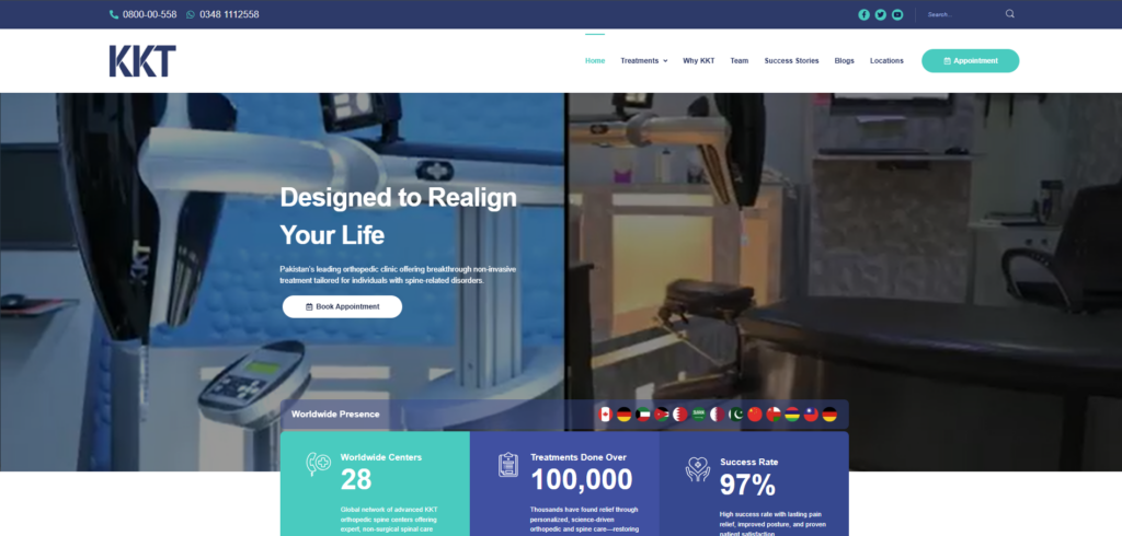 KKT Pakistan – WordPress Healthcare 1 Screenshot 2026 04 27 175654